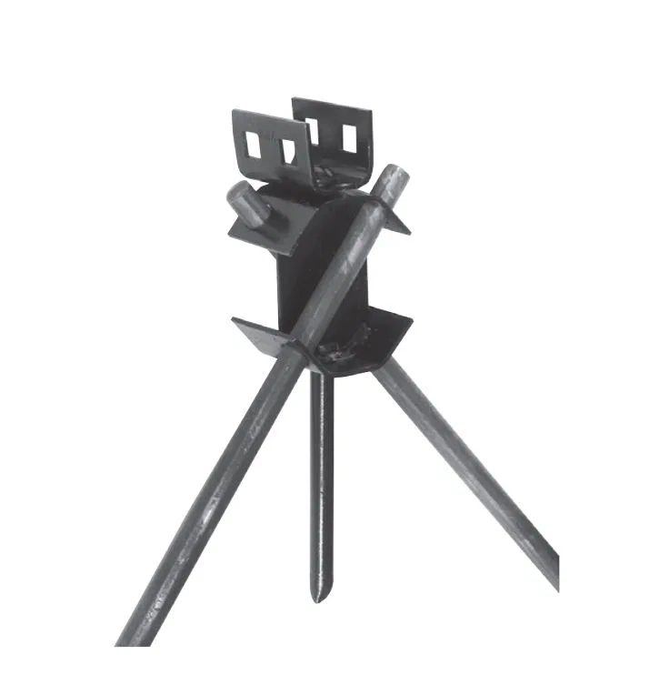 59110 – TIE DOWN Ground Anchor, Cross Drive Rock Class I 30 Inch Length Black Painted